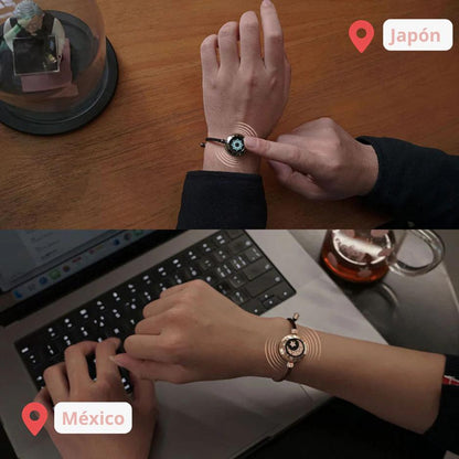 IDONID - Pulseras de pareja larga distancia